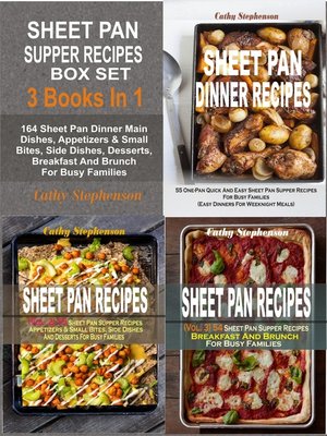 cover image of Sheet Pan Supper Recipes Box Set